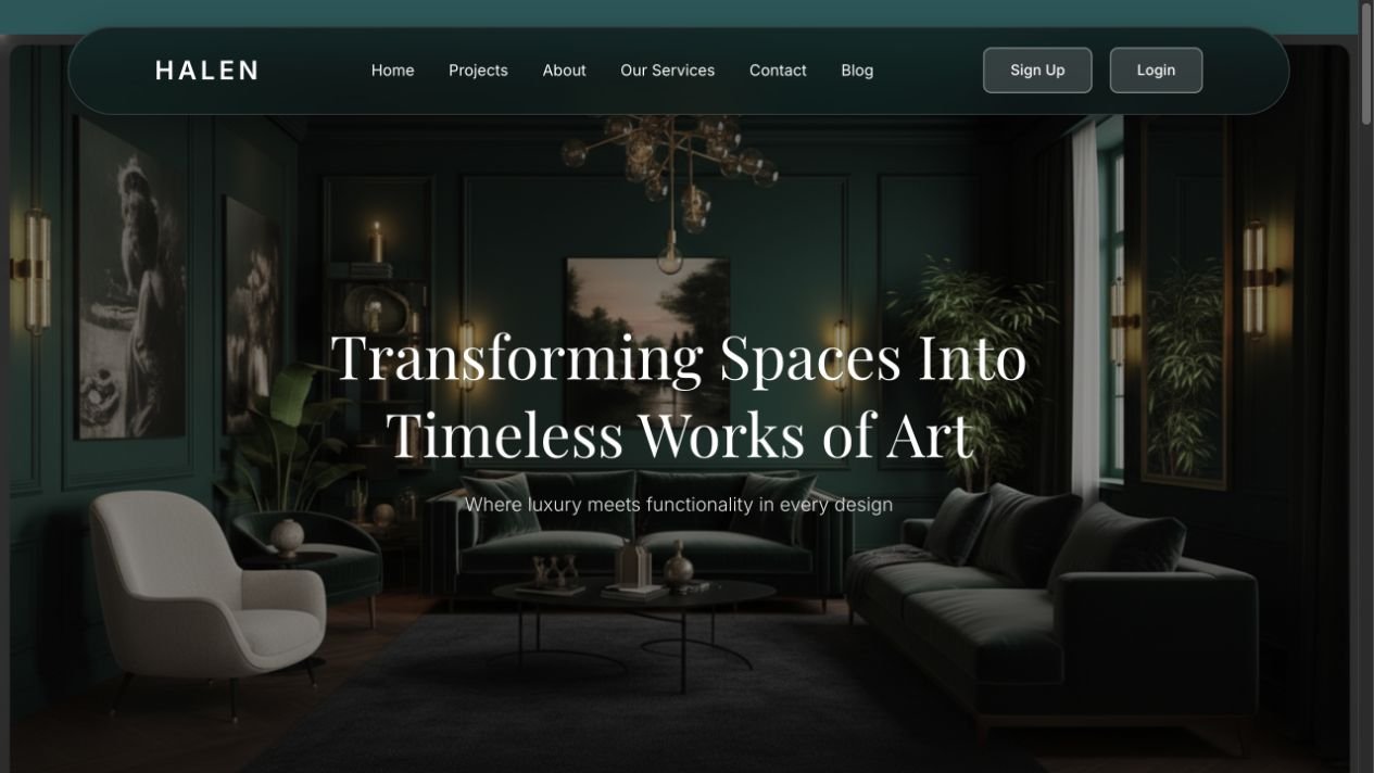 Yam website project by Trepixel